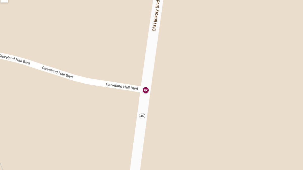 Vehicle Crash at Cleveland Hall Blvd and Old Hickory Blvd Causes Injuries