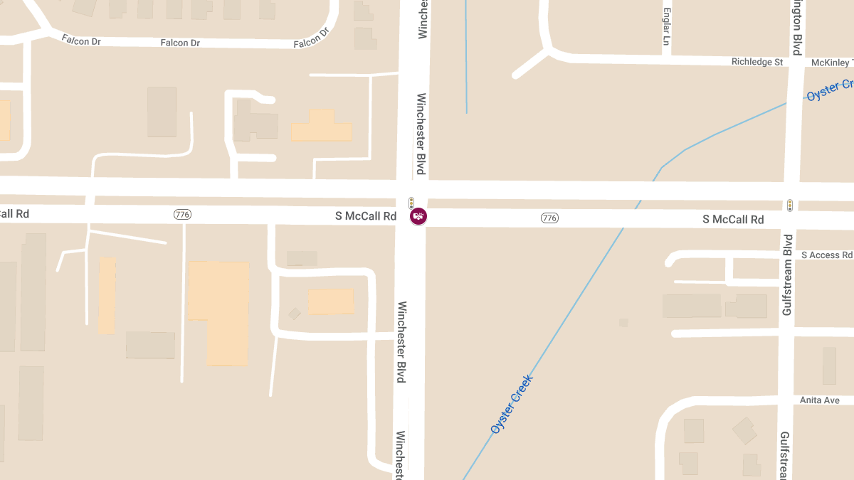 Vehicle Crash at Winchester Blvd and S McCall Rd