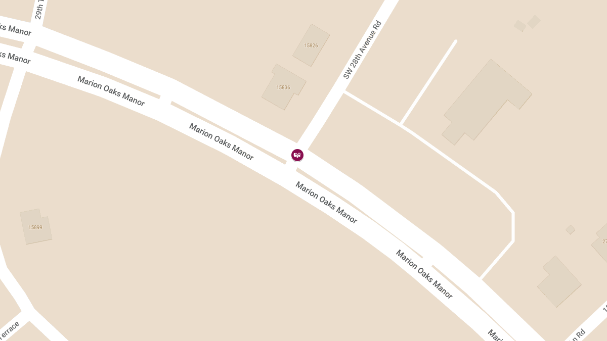 Vehicle Crash with Injuries at SW 28th Avenue Rd & Marion Oaks Mnr