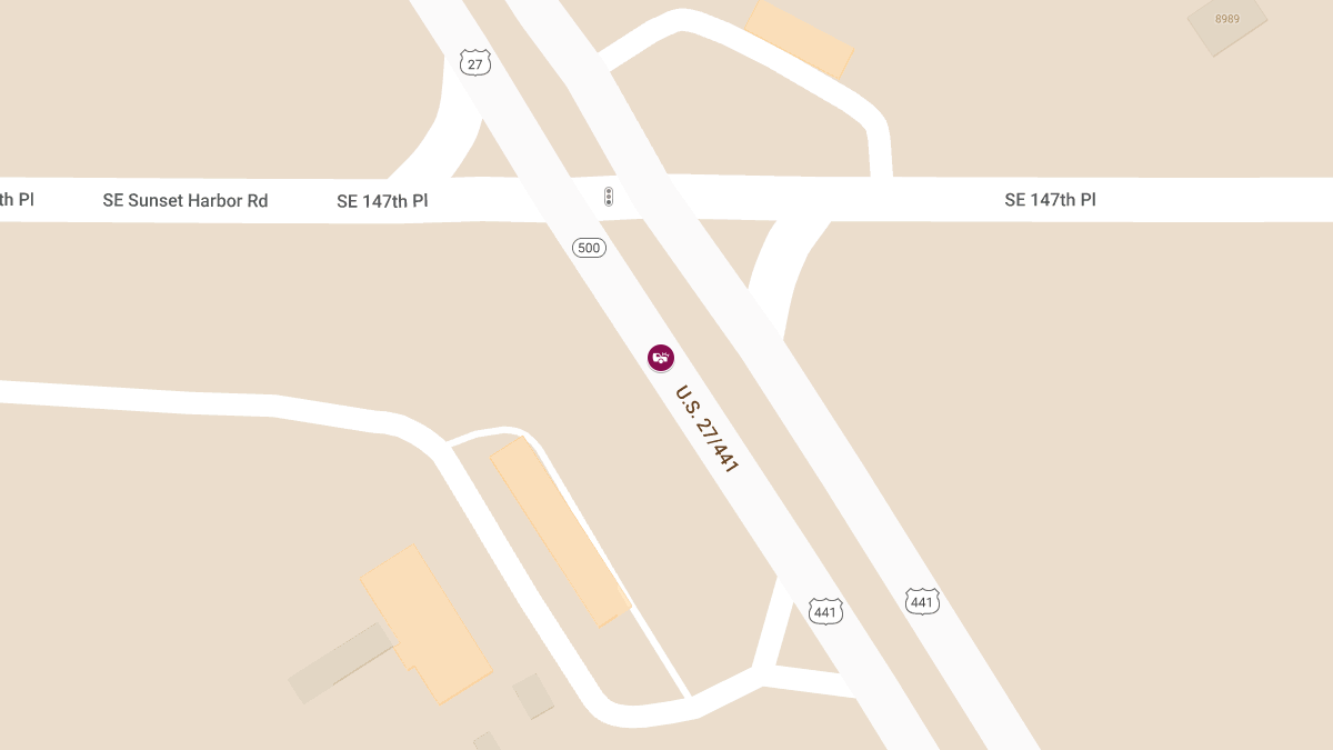 Vehicle Crash with Injuries on S US Hwy 441