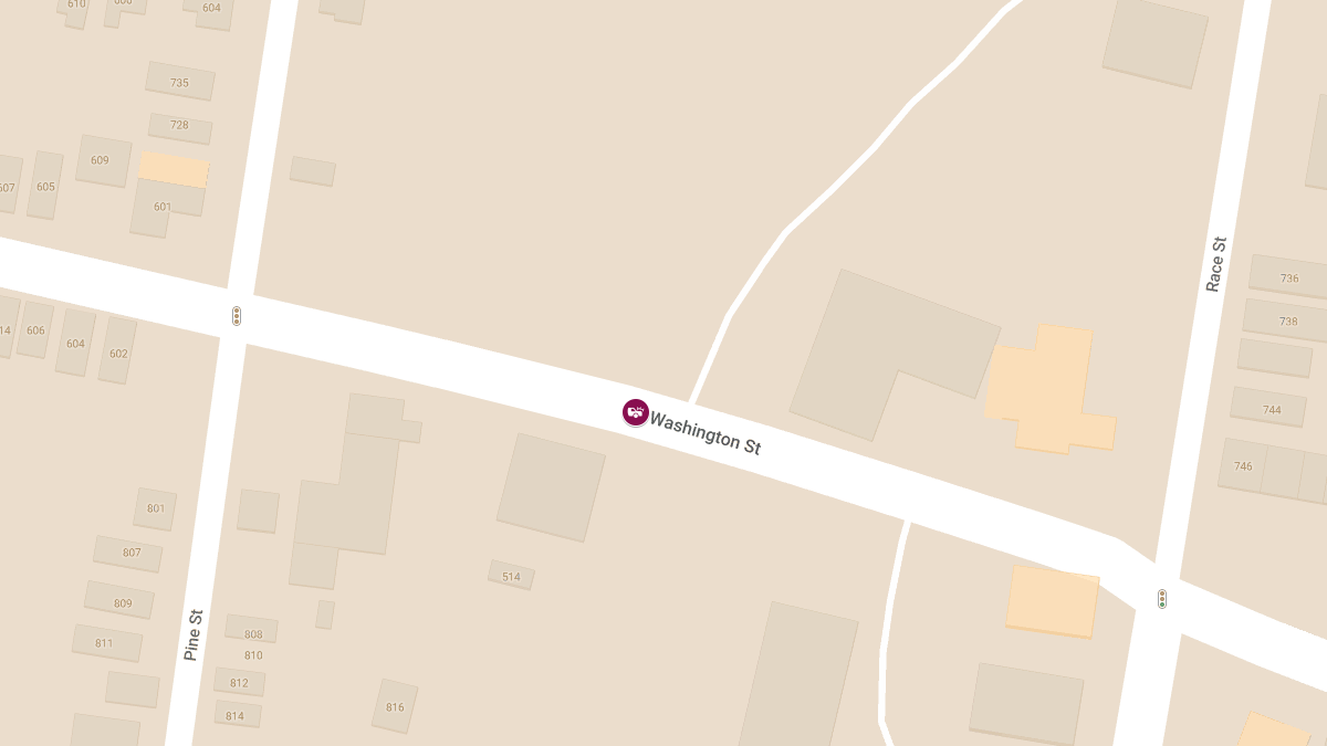 Vehicle Crash with Injuries on Washington St near Pine St