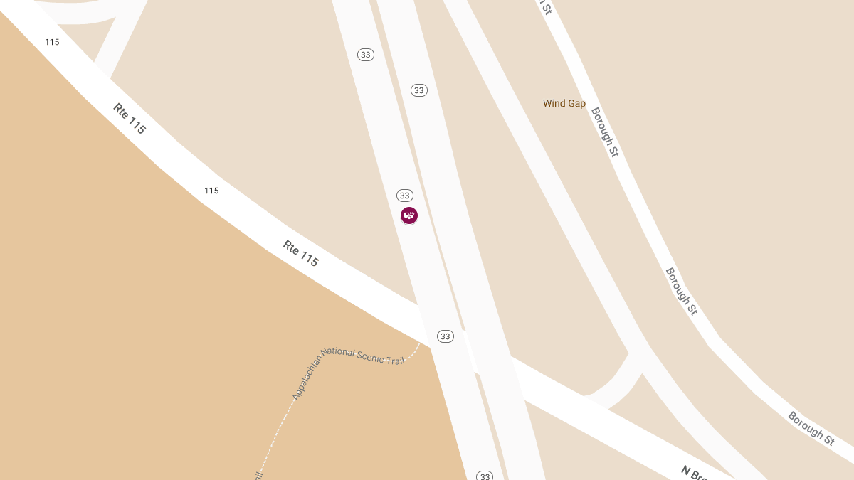 Vehicle Rollover Accident with Injuries on PA-33 Southbound