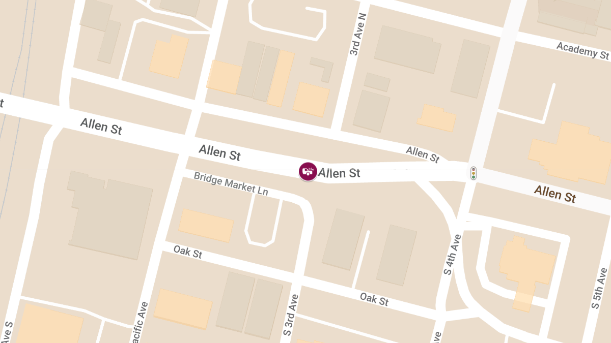 Vehicle vs Pedestrian Accident at 300 Block of Allen St
