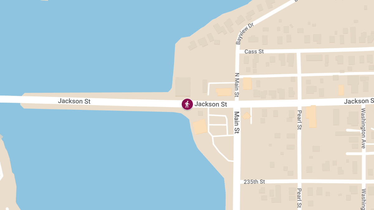 Vehicle vs Pedestrian Accident on W Jackson St