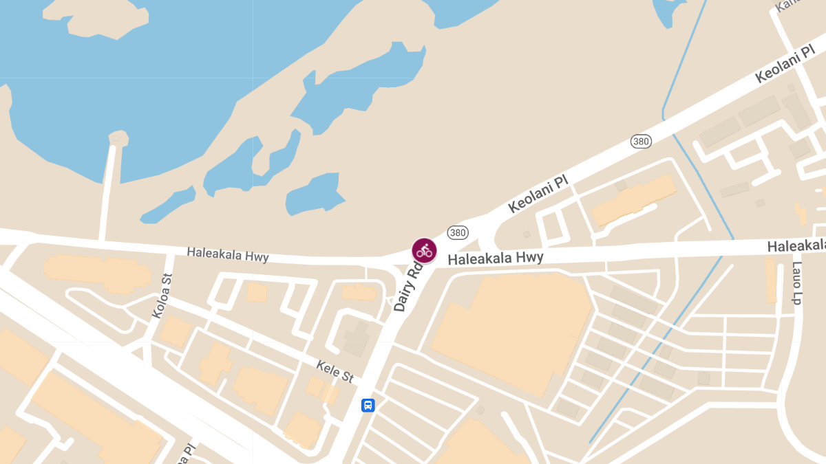 Vehicle vs. Bike Rider Accident at Dairy Rd & Old Haleakala Hwy
