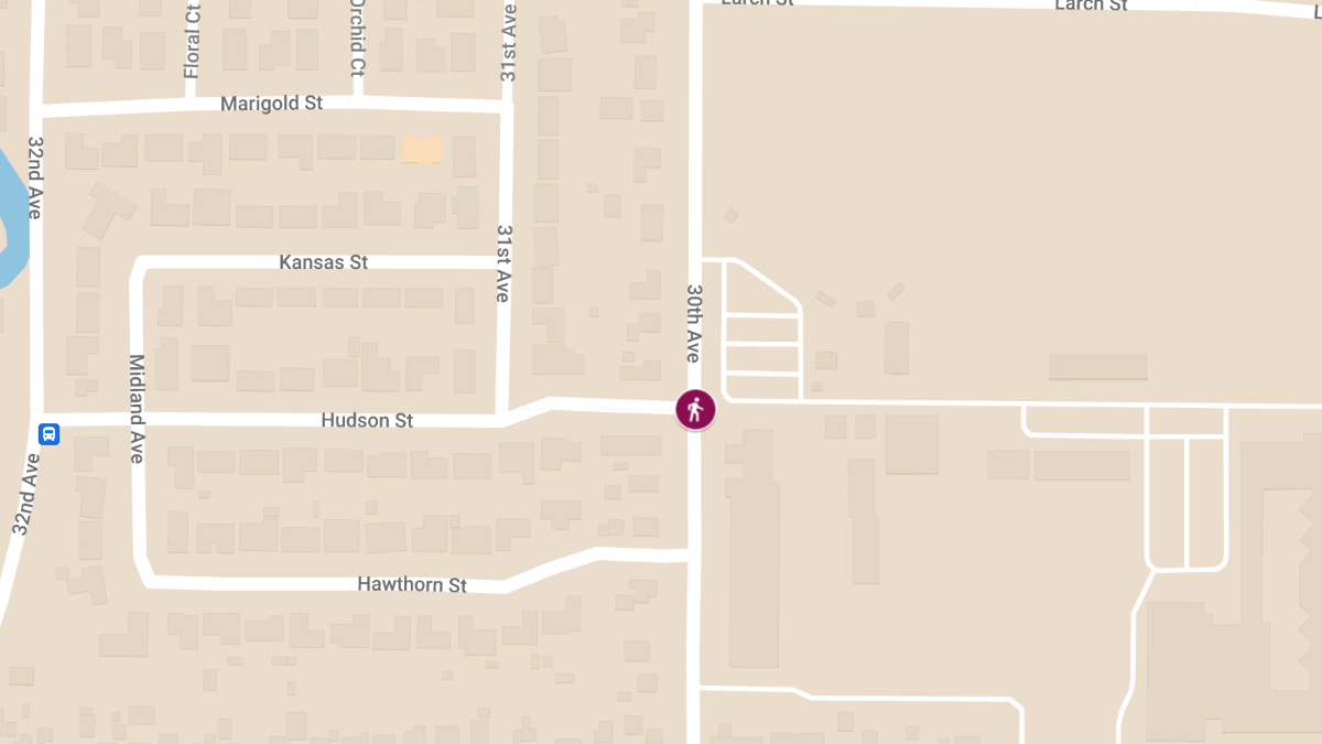 Vehicle vs. Pedestrian Accident at Hudson St & 30th Ave