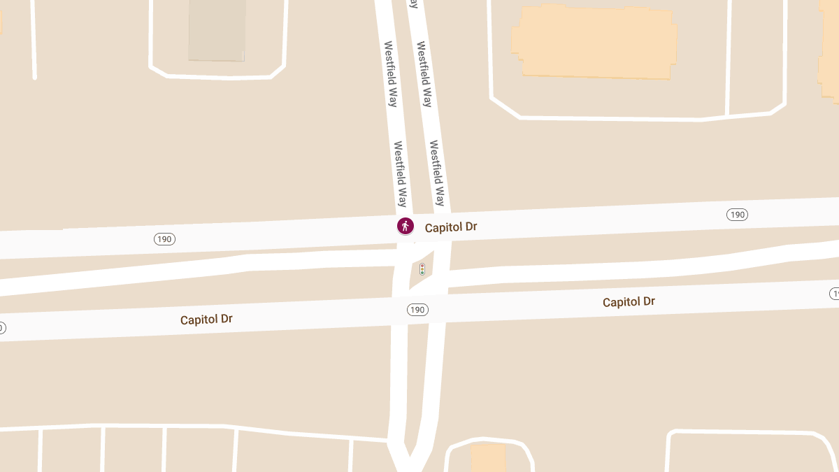 Vehicle vs. Pedestrian Accident on Capitol Dr & Westfield Way