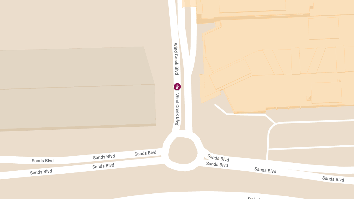 Vehicle vs. Pedestrian Accident with Injuries on Wind Creek Blvd