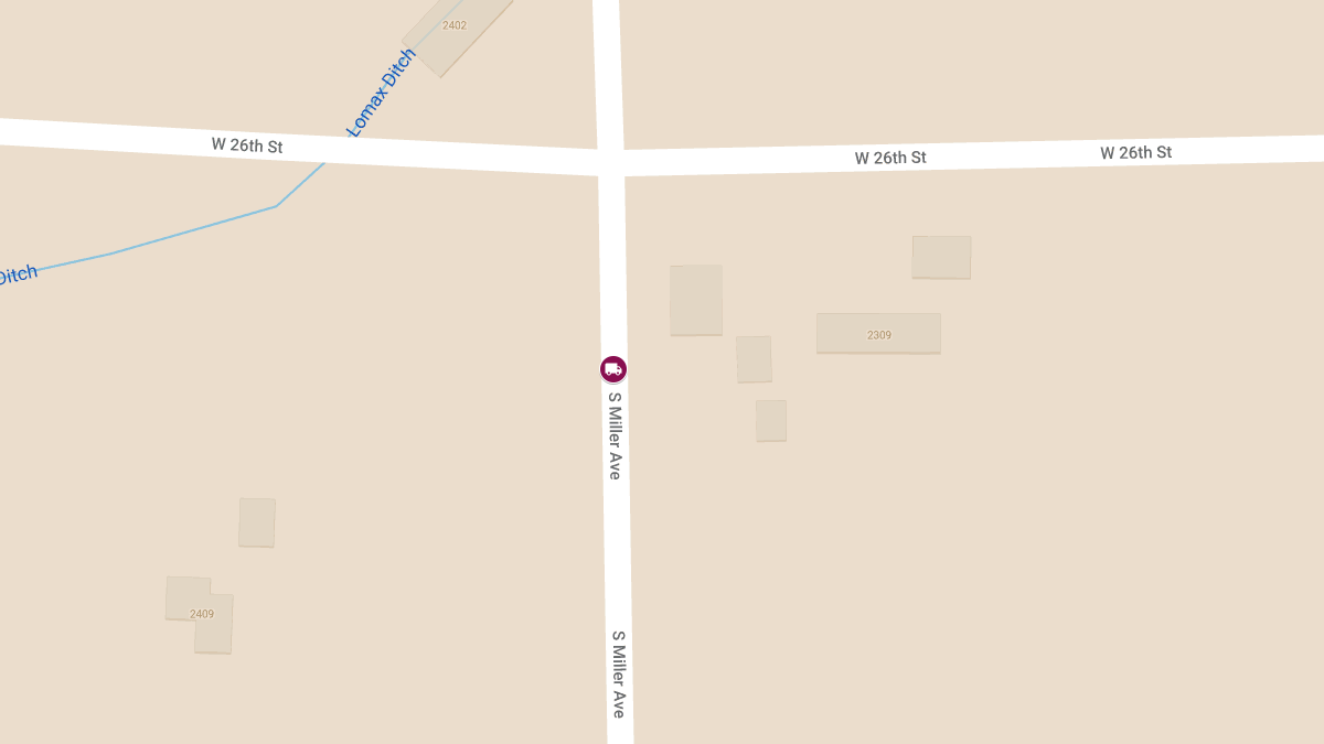 White Ford F150 Collides with Semi on Miller Ave