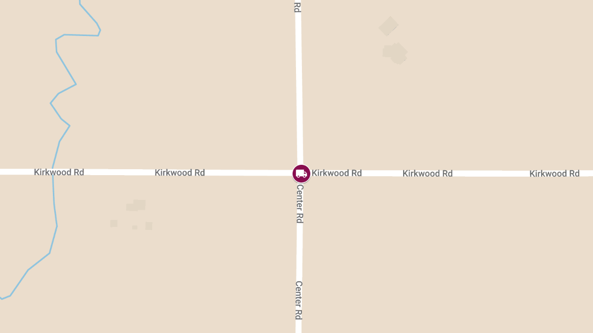 Woman and Child Injured in Crash with Milk Tanker at Kirkwood Rd & Center Rd