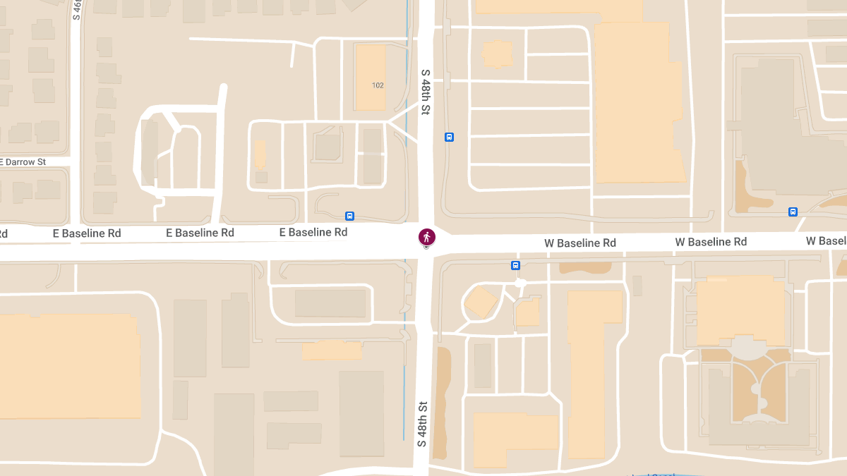 Old Injured in Hit-and-Run Crash at 48th St & Baseline Rd