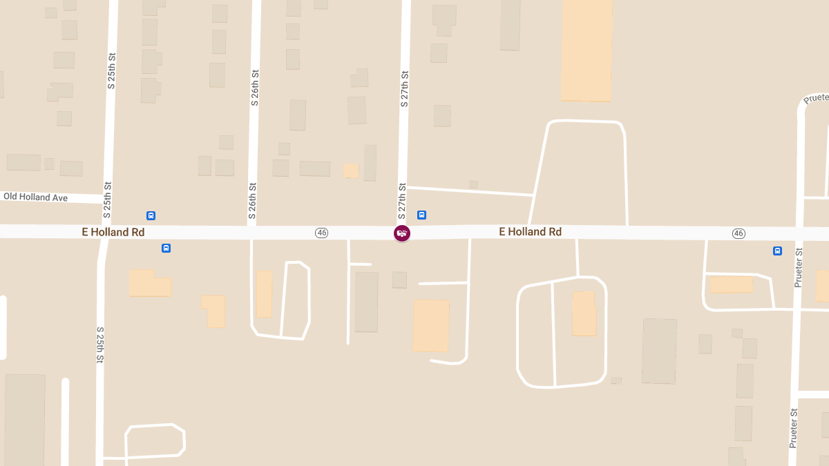 Accident Causes Injury at Holland Ave and 27th St