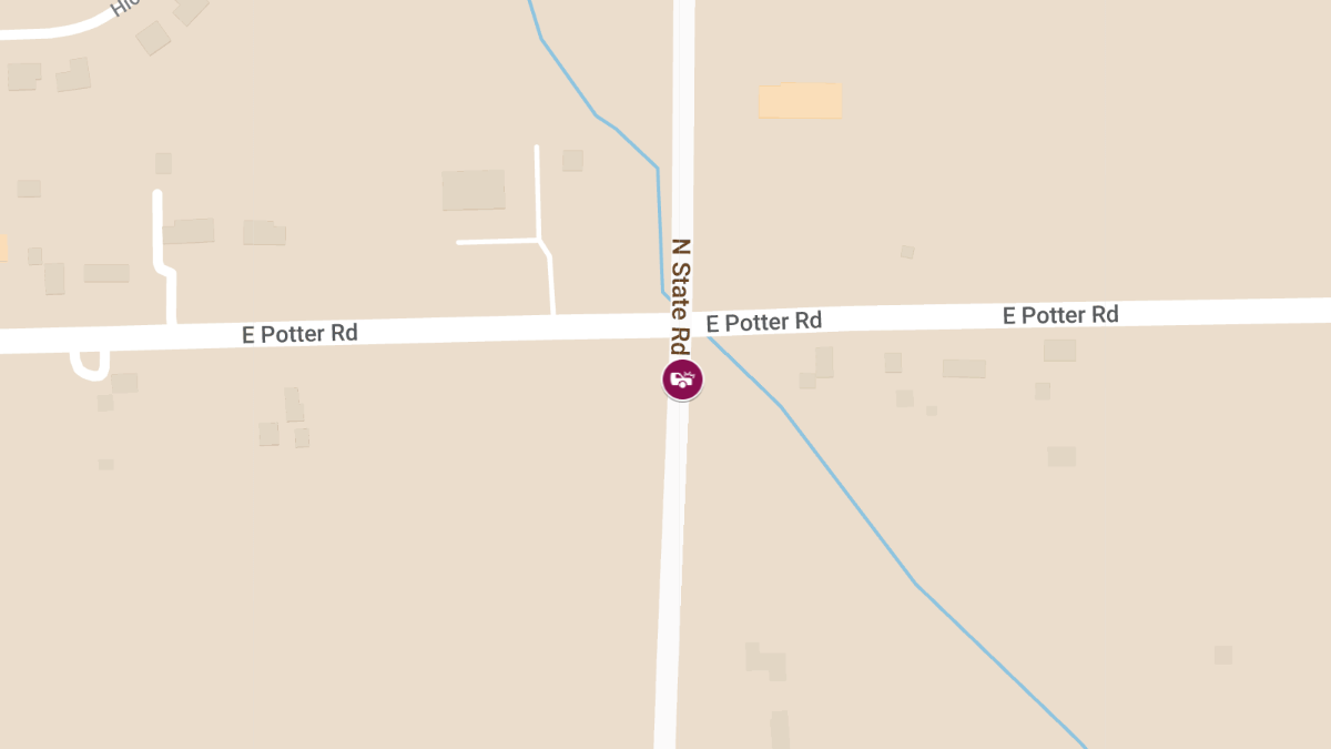 Accident (Personal Injury) at E Potter Rd & N State Rd