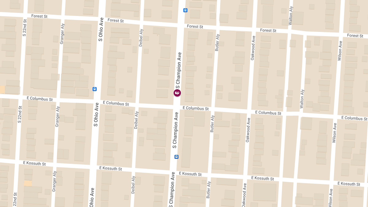 Accident With Injuries at 905 S Champion Ave