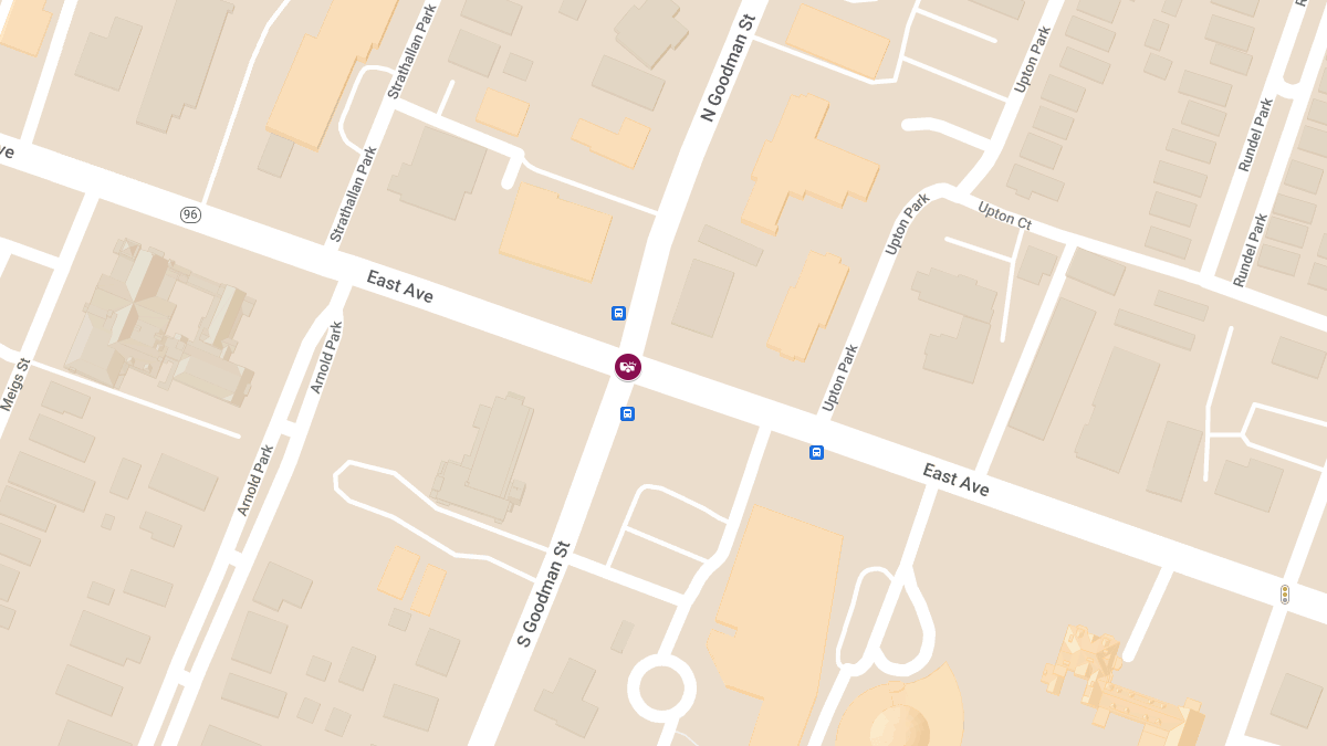 Accident With Injuries at East Ave NBSB & Goodman St