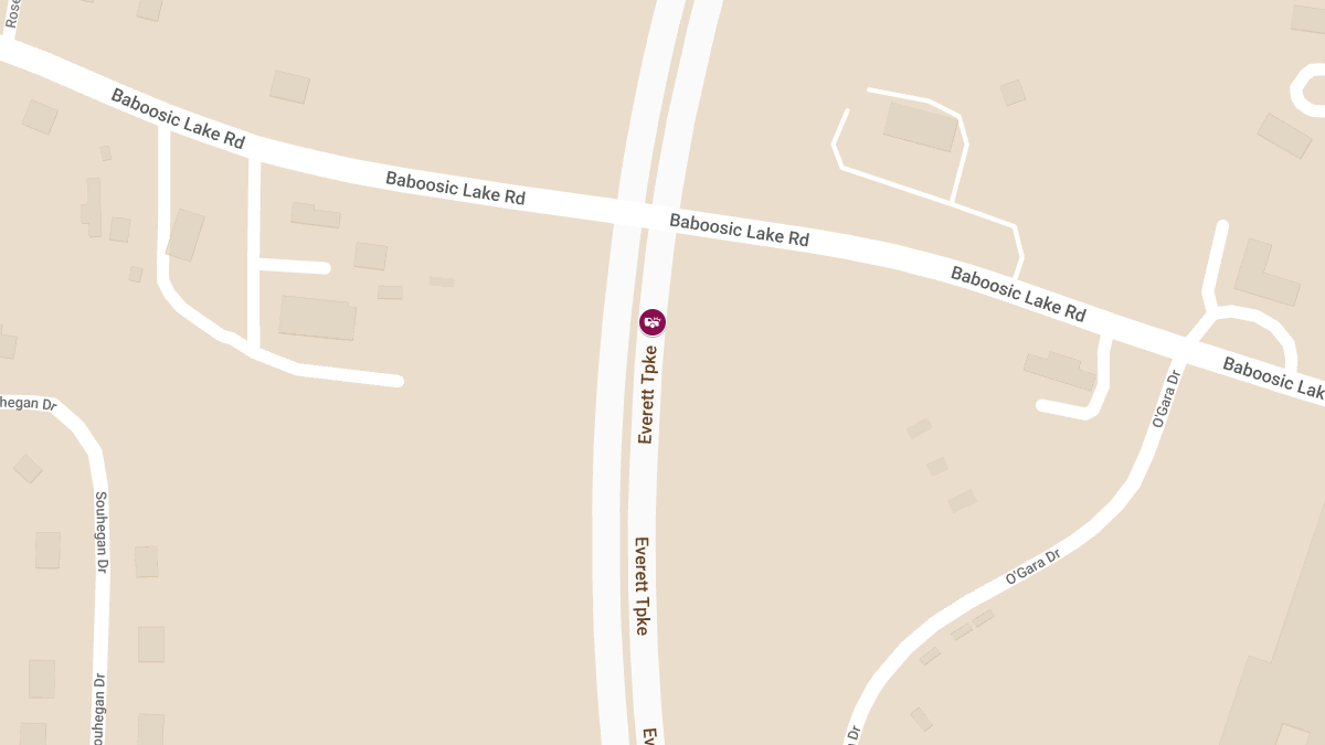 Accident With Injuries at Everett Turnpike SB between Exits 12 & 11