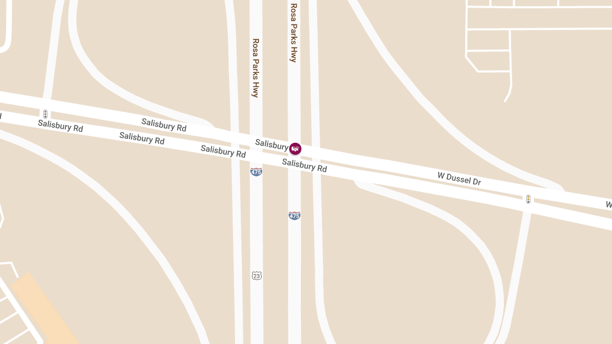 Accident With Injuries at I-475 S & W Dussel Dr