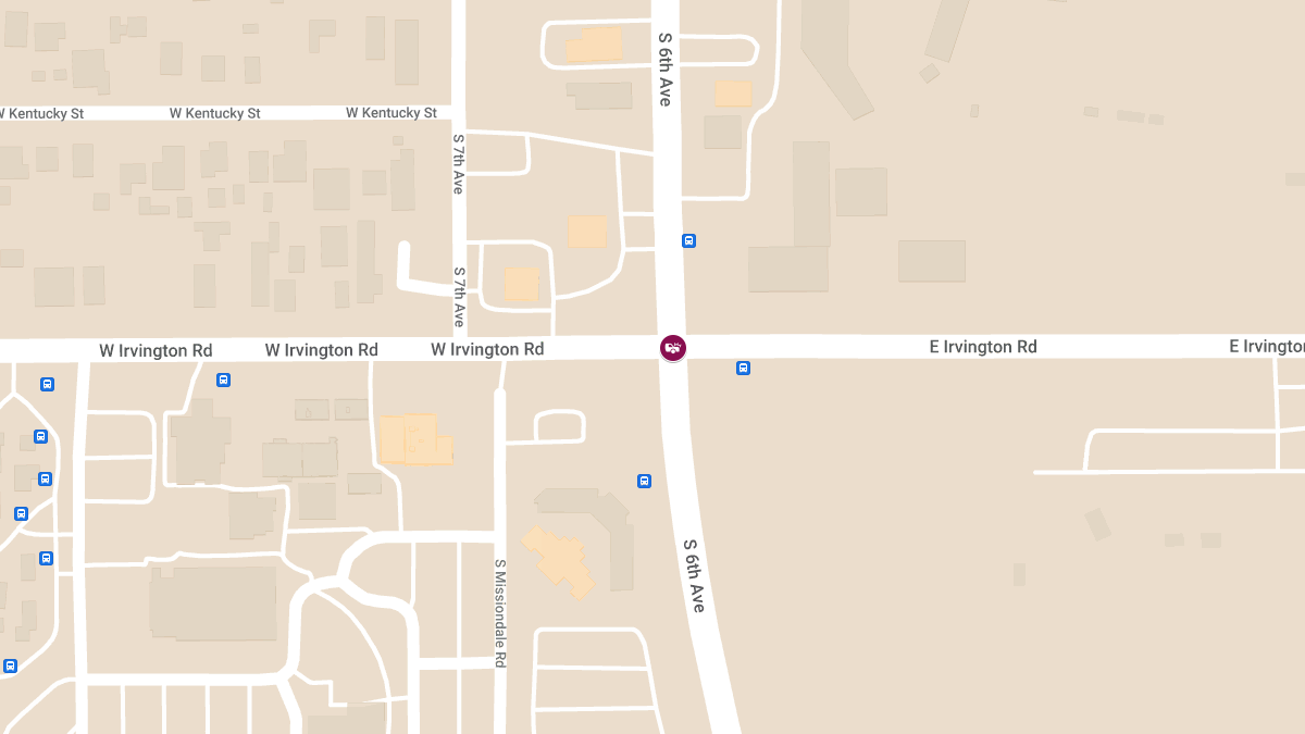 Accident With Injuries at Nogales Hwy & Irvington Rd