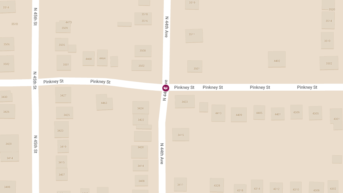 Accident With Injury at 44th St & Pinkney St