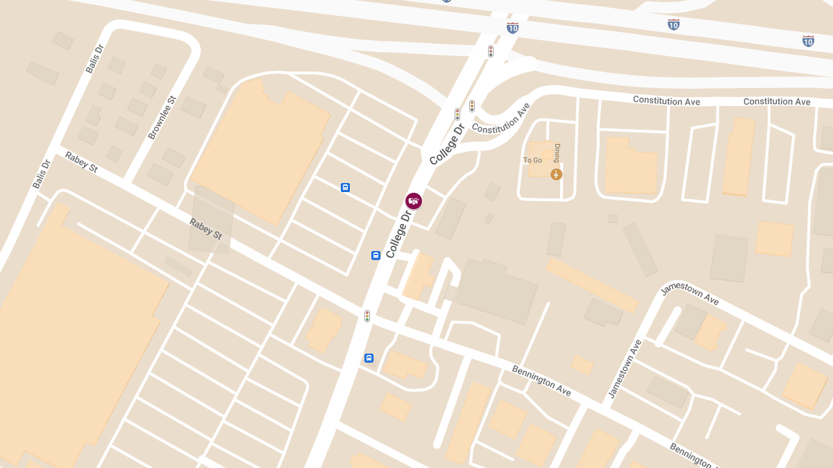 Accident With Injury on College Dr Between Rabey St and Constitution Ave
