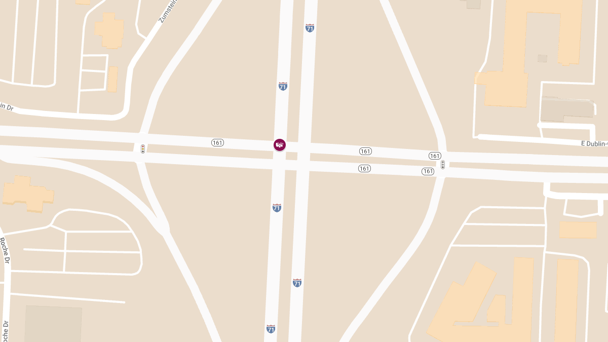 Accident and Vehicle Fire on I-270 South at OH-161 Causes Injury