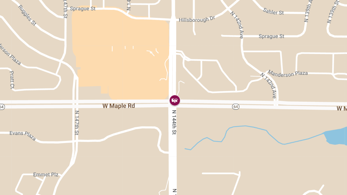Accident at 144th St & West Maple Rd Causes Injuries