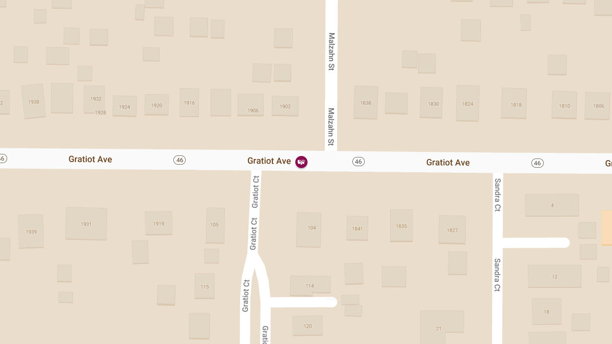 Accident at 1900 Block of Gratiot