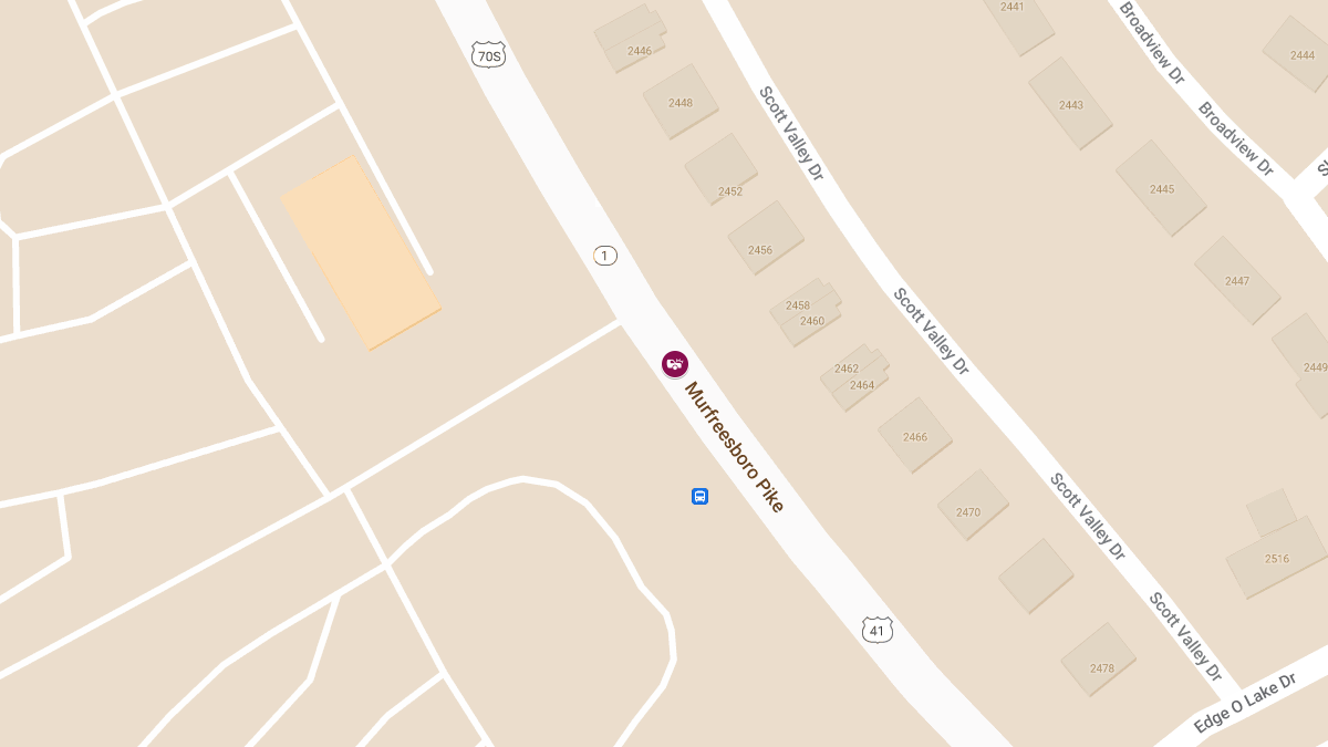 Accident at 2421 Murfreesboro Pike Causes Injuries