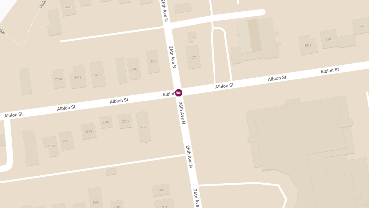 Accident at Albion St & 26th Ave N Causes Injuries