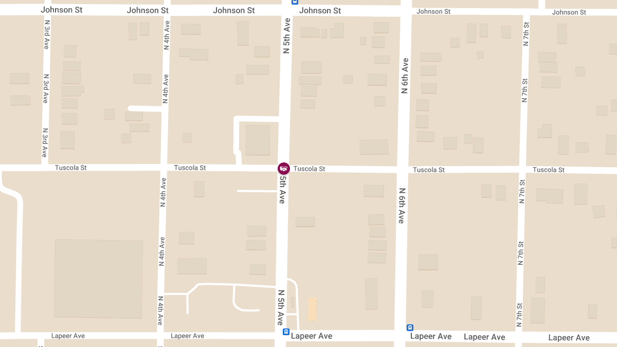 Accident at Cherry St & Tuscola St Causes Injuries