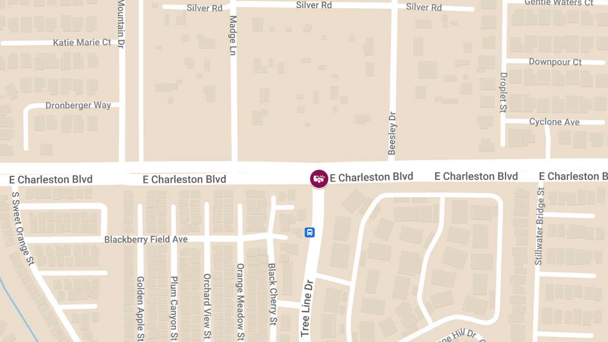 Accident at E Charleston Blvd & Tree Line Dr Results in Injuries