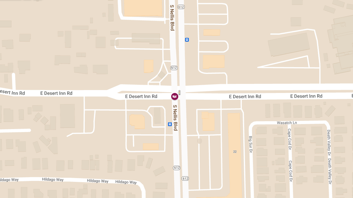 Accident at E Desert Inn Rd & S Nellis Blvd Causes Injuries