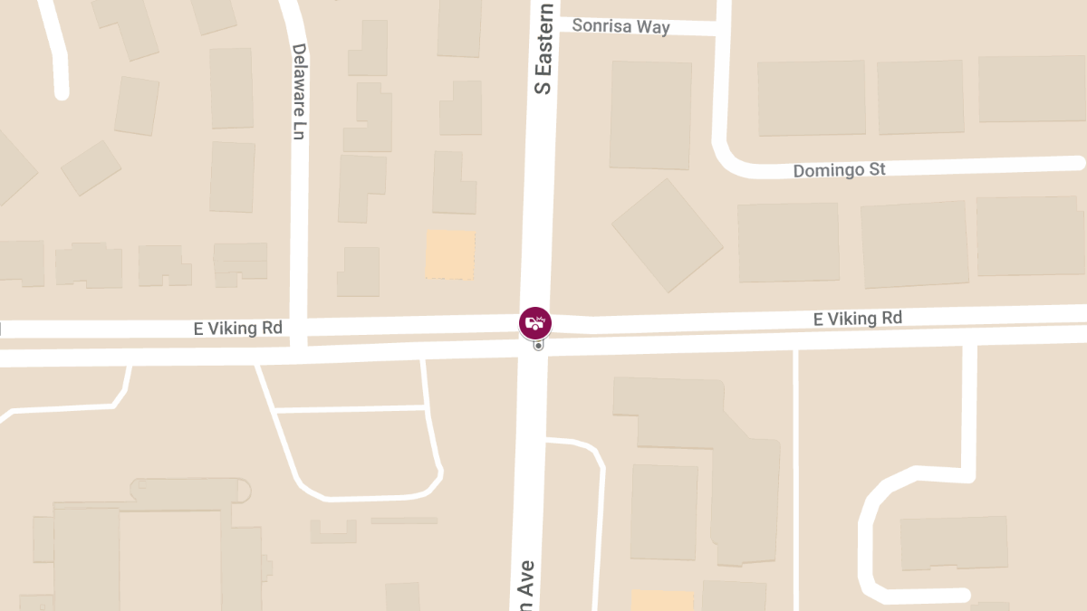 Accident at E Viking Rd and S Eastern Ave Results in Injuries