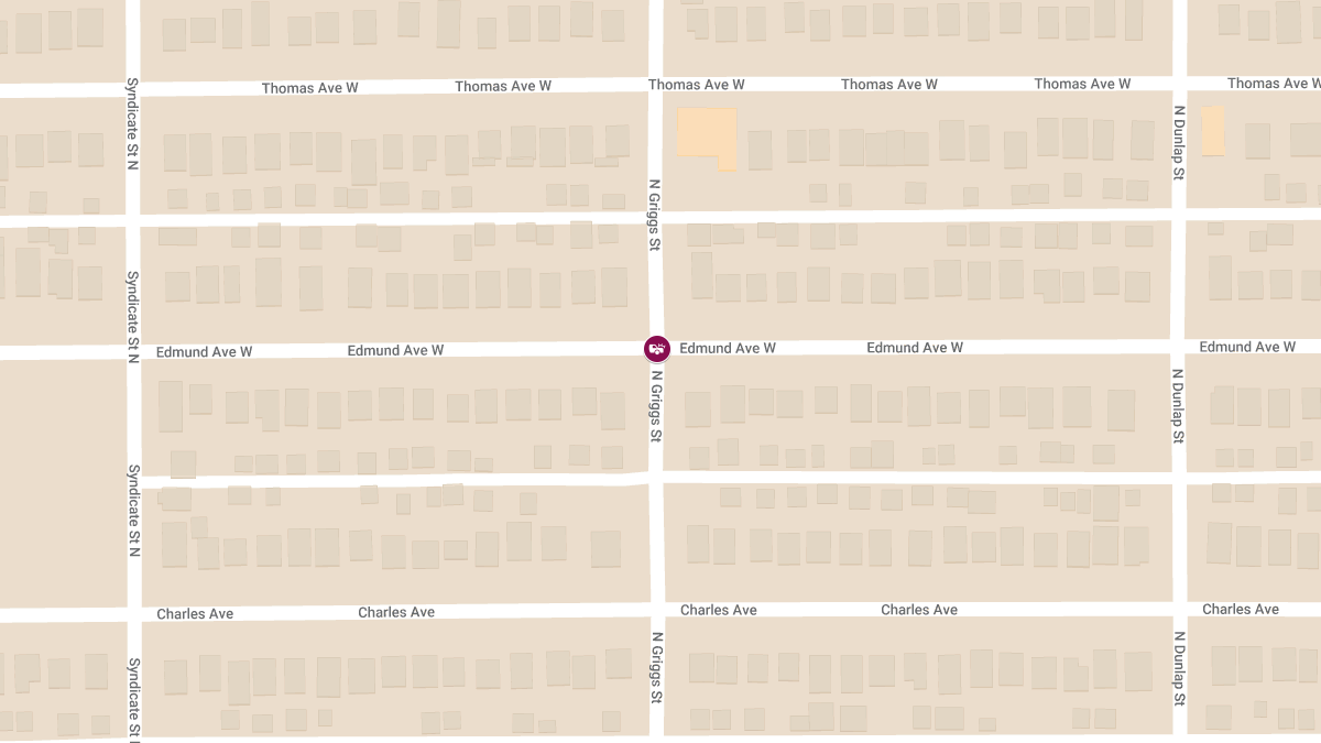 Accident at Edmund Ave & Griggs St N Results in Injuries