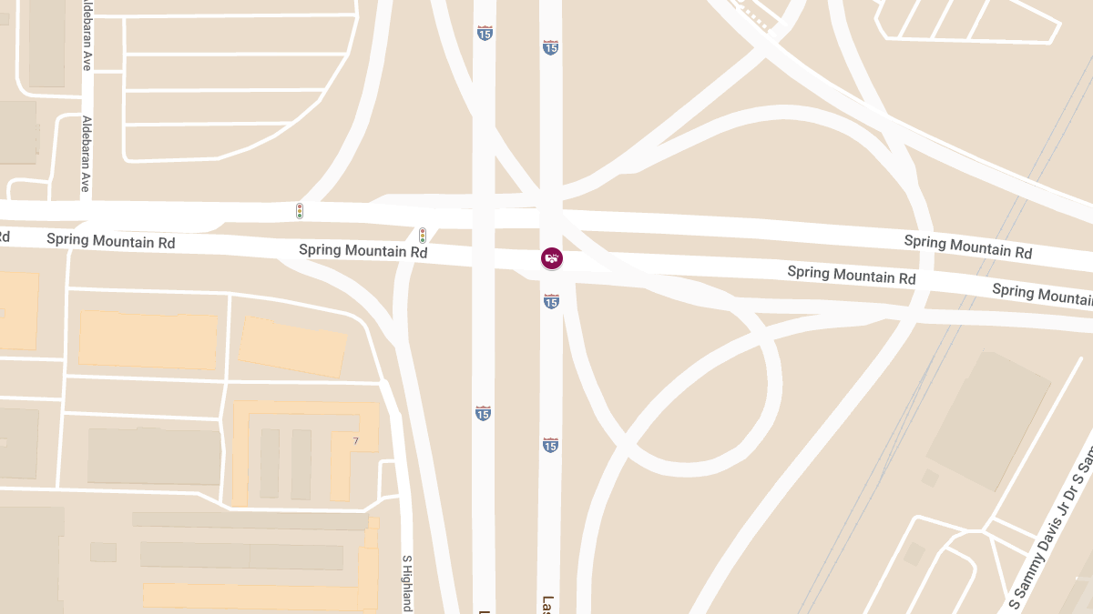 Accident at I-15 N & Spring Mountain Rd Results in Injuries