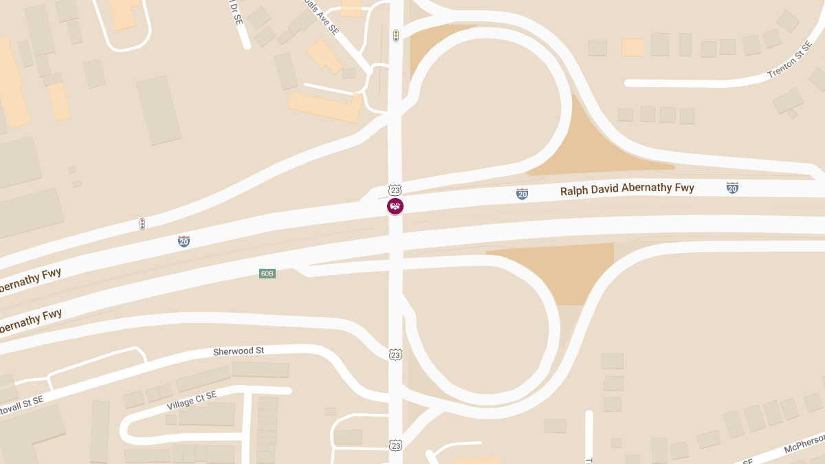 Accident at I-20 E & Moreland Ave SE Leads to Injuries