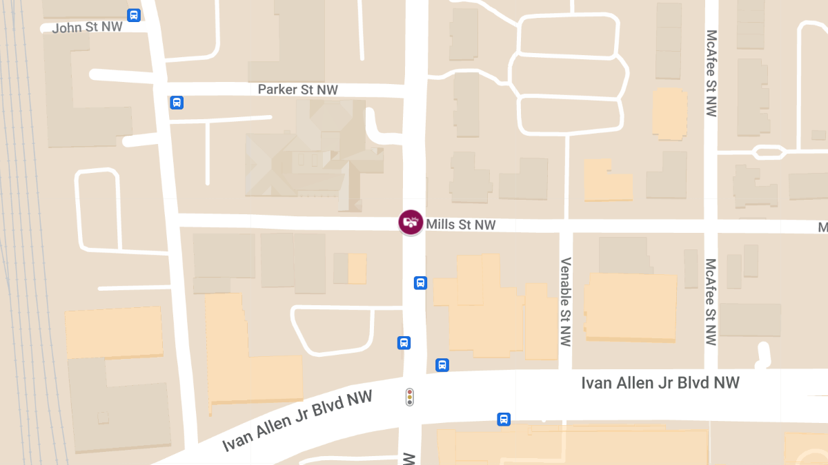 Accident at Luckie St NW & Mills St NW Leads to Injuries