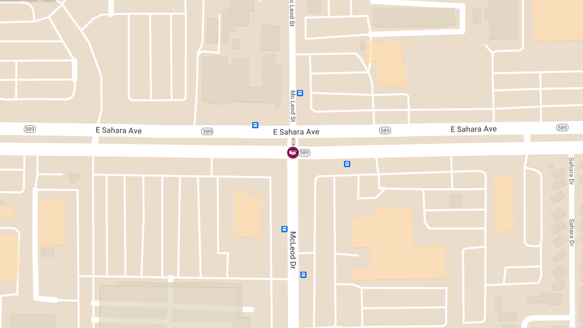 Accident at McLeod St & E Sahara Ave Results in Injuries