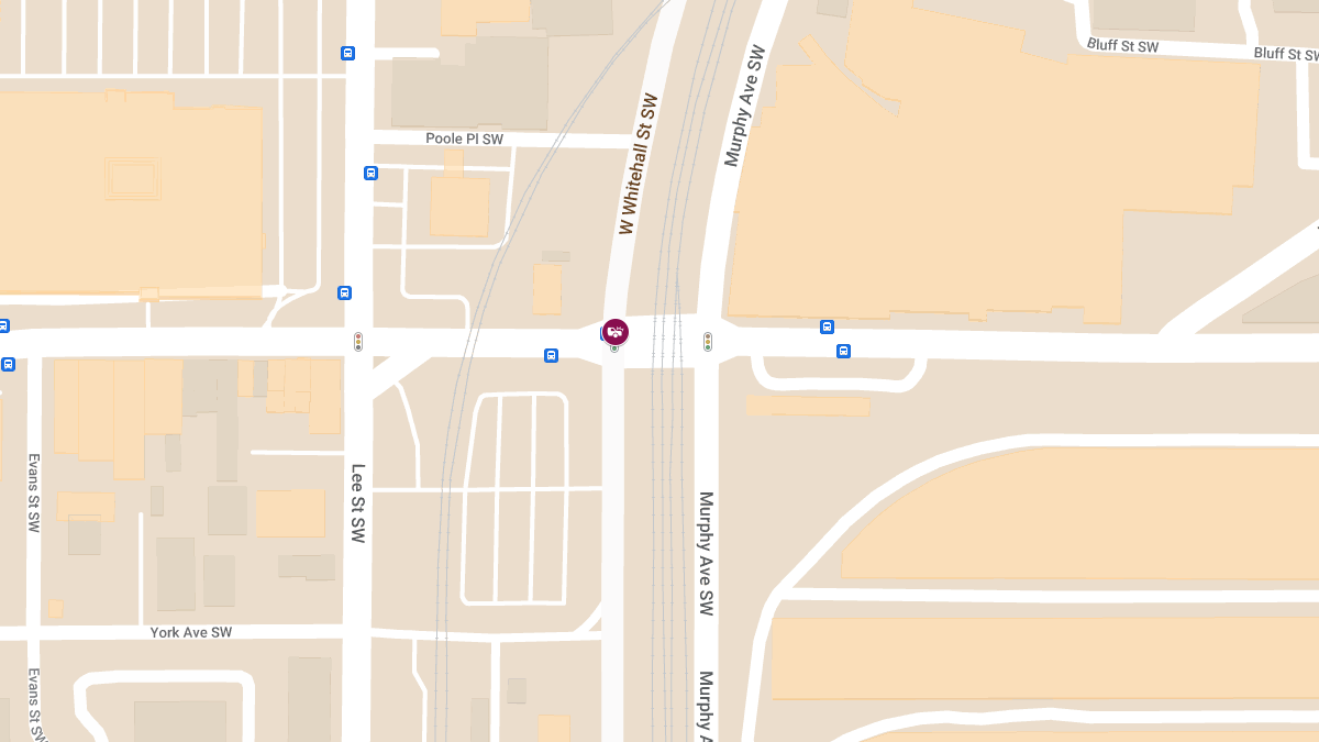 Accident at Ralph David Abernathy Blvd SW & W Whitehall St SW Causes Injuries