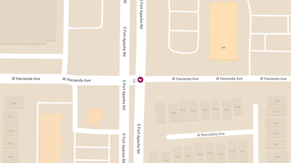 Accident at S Fort Apache Rd & W Hacienda Ave Leads to injuries