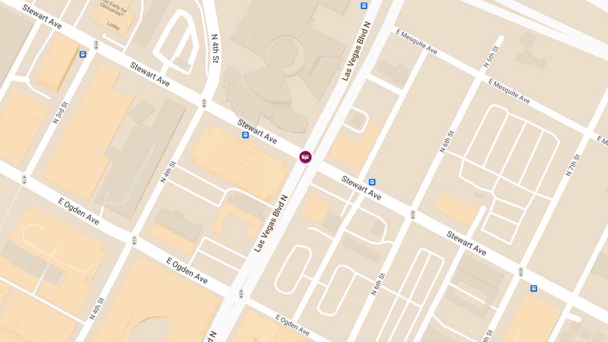 Accident at Stewart Ave & N Las Vegas Blvd Causes Injuries