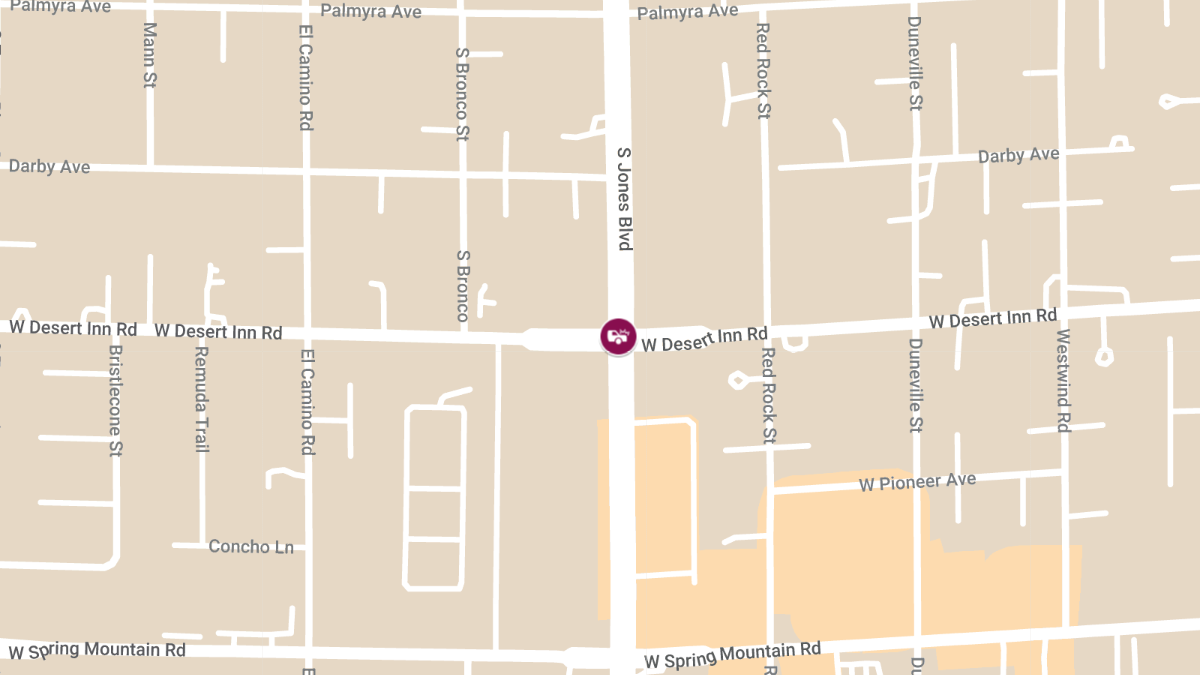Accident at W Desert Inn Rd & S Jones Blvd Results in Injuries