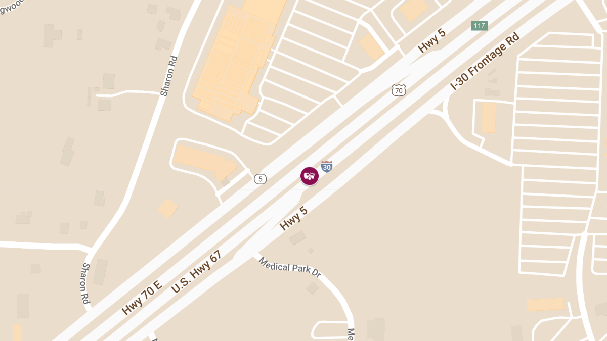 Accident on EB I-30 near Mile Marker 132.1 Causes Injuries