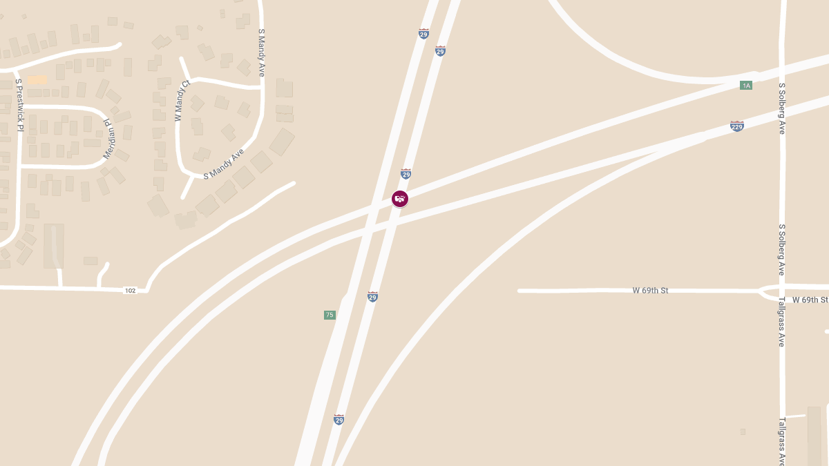 Accident on I-29 & I-229 Curve Results in Injuries