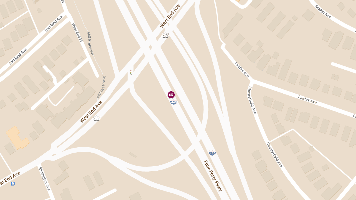 Accident on I-440 E near West End Ave Exit Causes Injuries