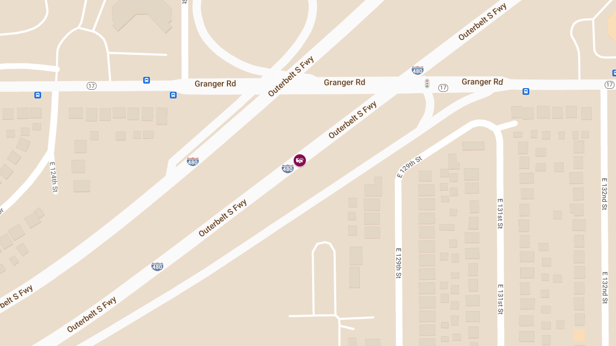 Accident on I-480 East near Granger Rd Causes Injury