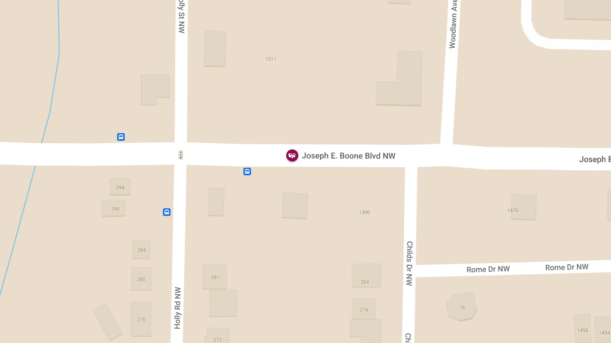 Accident on Joseph E Boone Blvd NW Causes Injuries