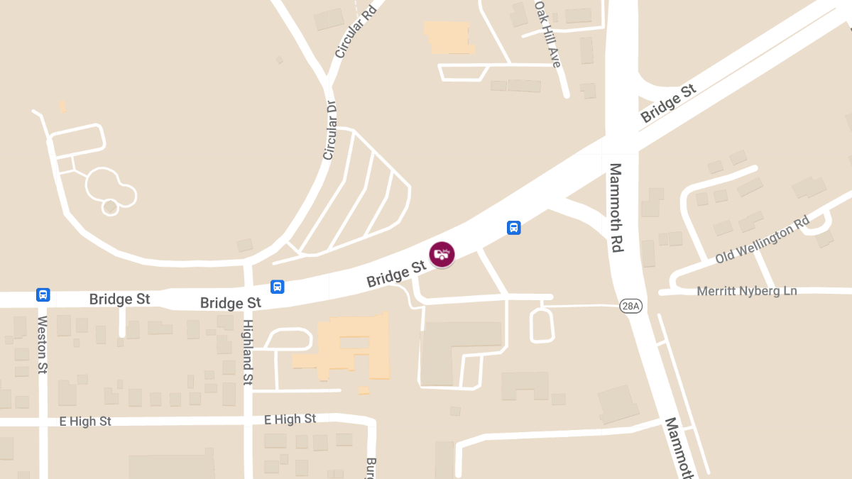 Accident with Ejection and Injuries on Bridge St Near Trinity High School