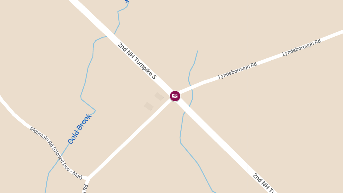 Accident with Entrapment at 2nd NH Tpk & S Lyndeboro Rd