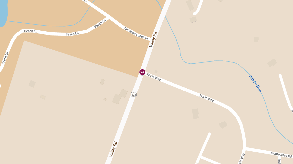 Accident with Entrapment on Valley Rd at Prado Way
